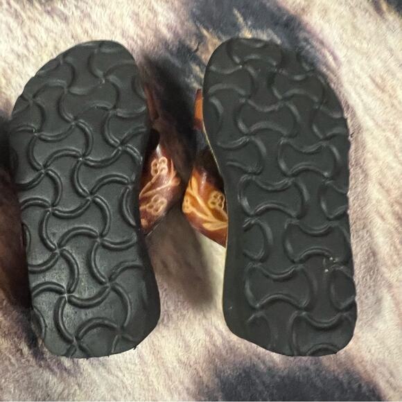 Artesanias Sal-Gar Handmade in Mexico Huaraches Sandals Little Kid Size 7 - Picture 2 of 10